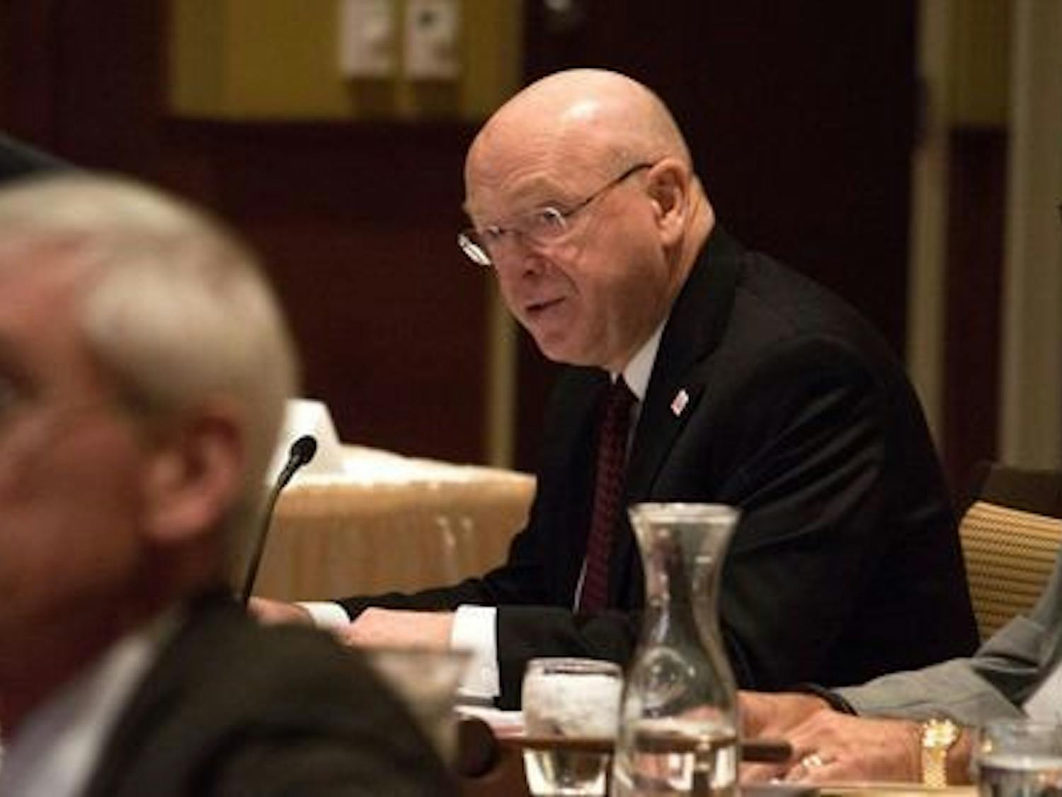 UW System President Ray Cross heard plans from students on improved diversity measures.