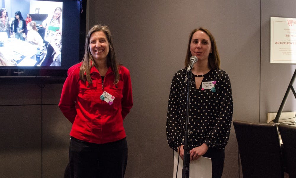 Community doctors Mary Landry (left) and Katherine O’Rourke (right) founded Share the Health after realizing there was no place in the Dane County area where uninsured women could go for these services without having to pay out-of-pocket.