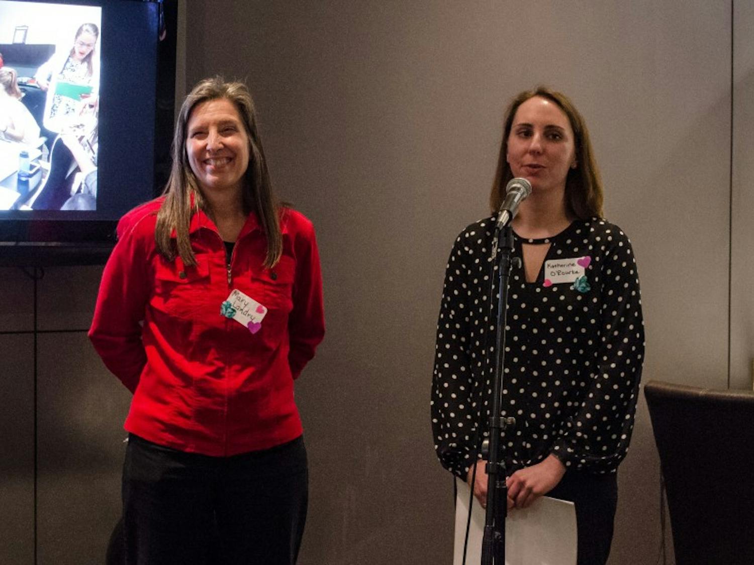 Community doctors Mary Landry (left) and Katherine O’Rourke (right) founded Share the Health after realizing there was no place in the Dane County area where uninsured women could go for these services without having to pay out-of-pocket.