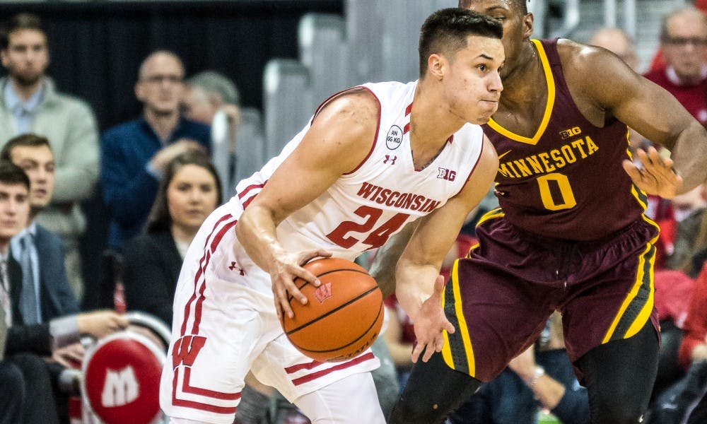 Bronson Koenig went on a shooting tear to seal Wisconsin's victory.&nbsp;