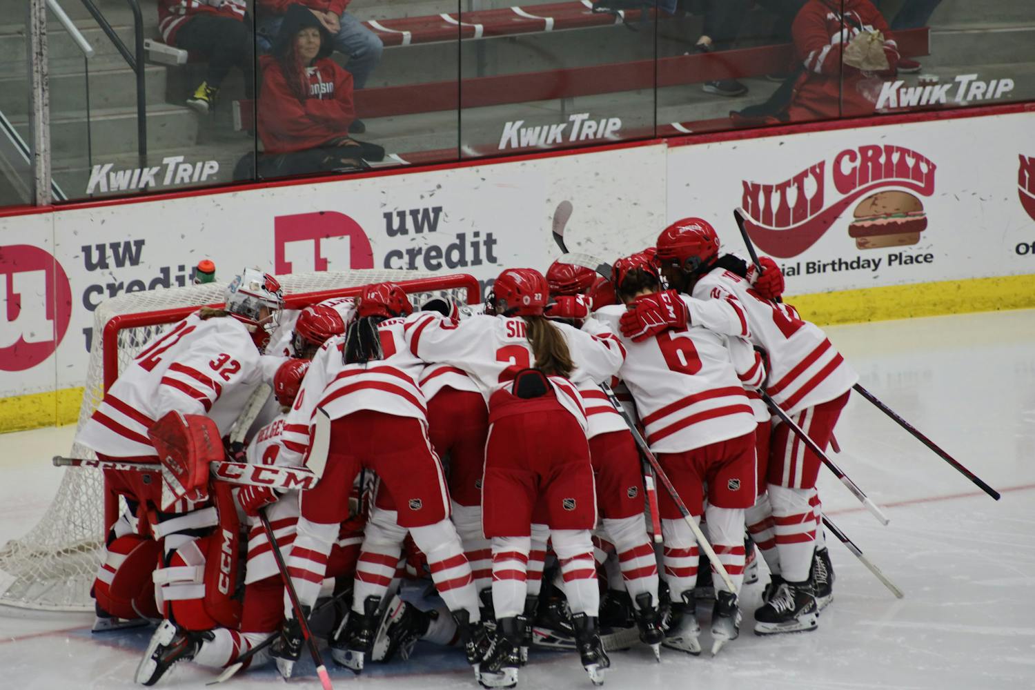 PHOTOS: Wisconsin Women's Hockey come back for another sweep day 2 against Bemidji State 