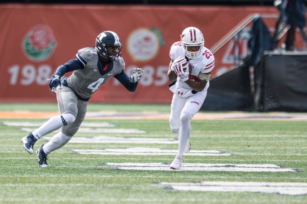 Derrick Tindal Interception vs. Illinois