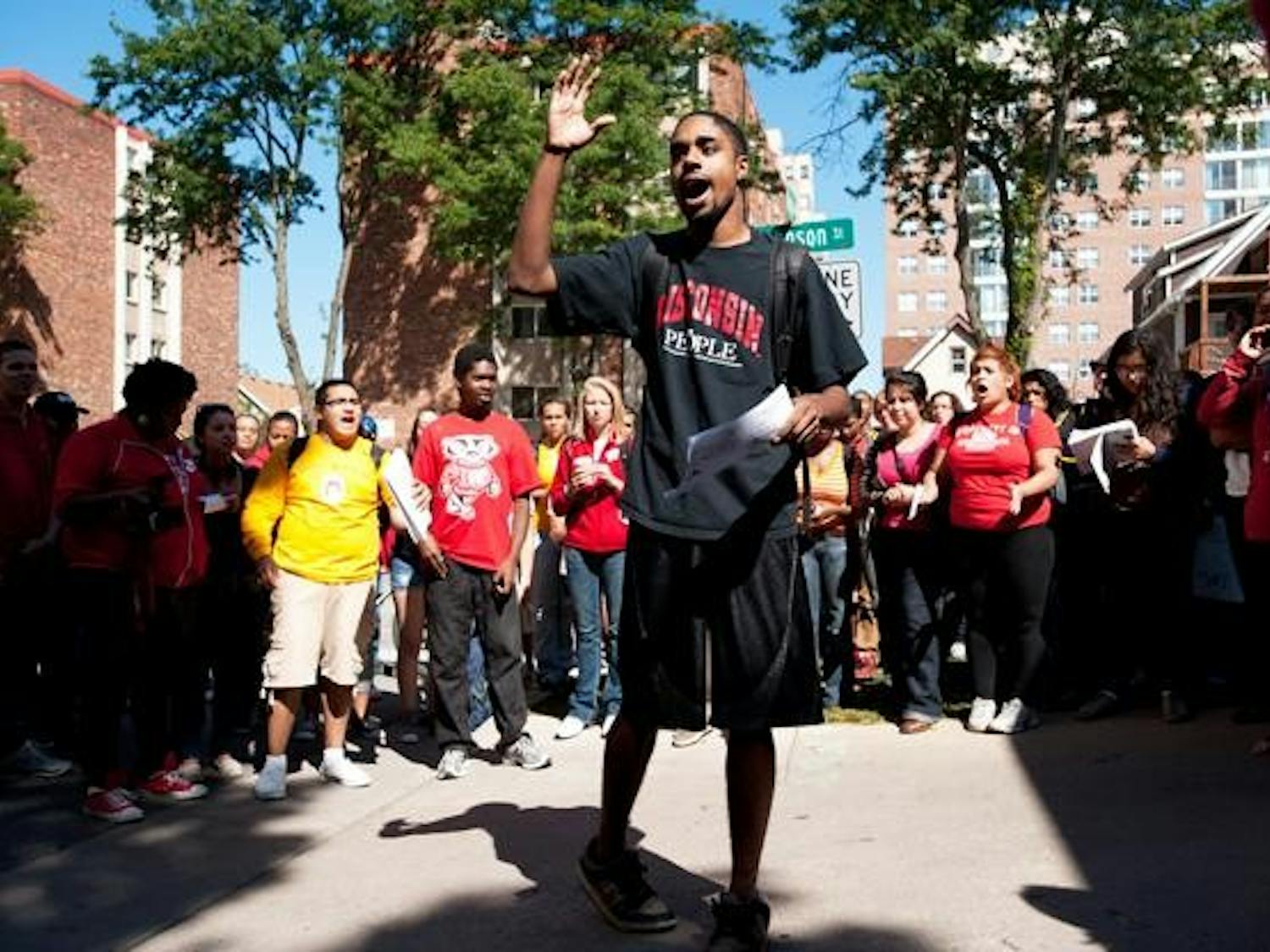Demonstrators take over release of disputed studies