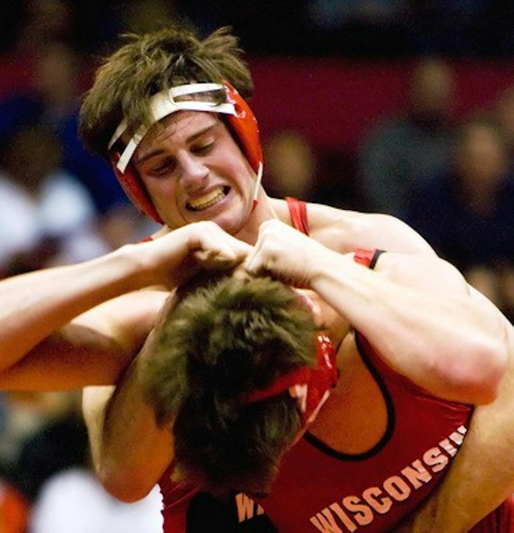 Wrestling finishes sixth at Big Tens