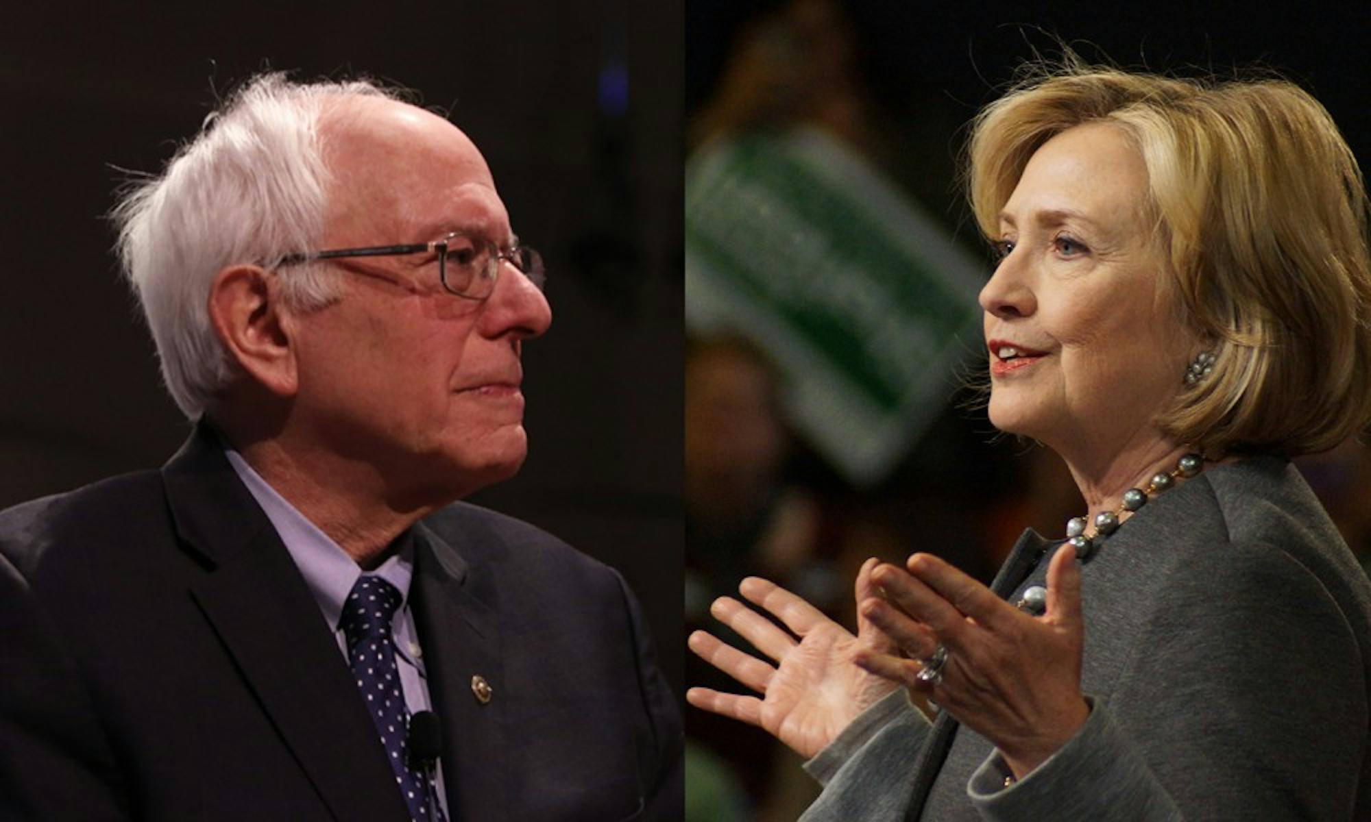 Sen. Sanders and former Secretary of State Clinton have very different financial supporters.