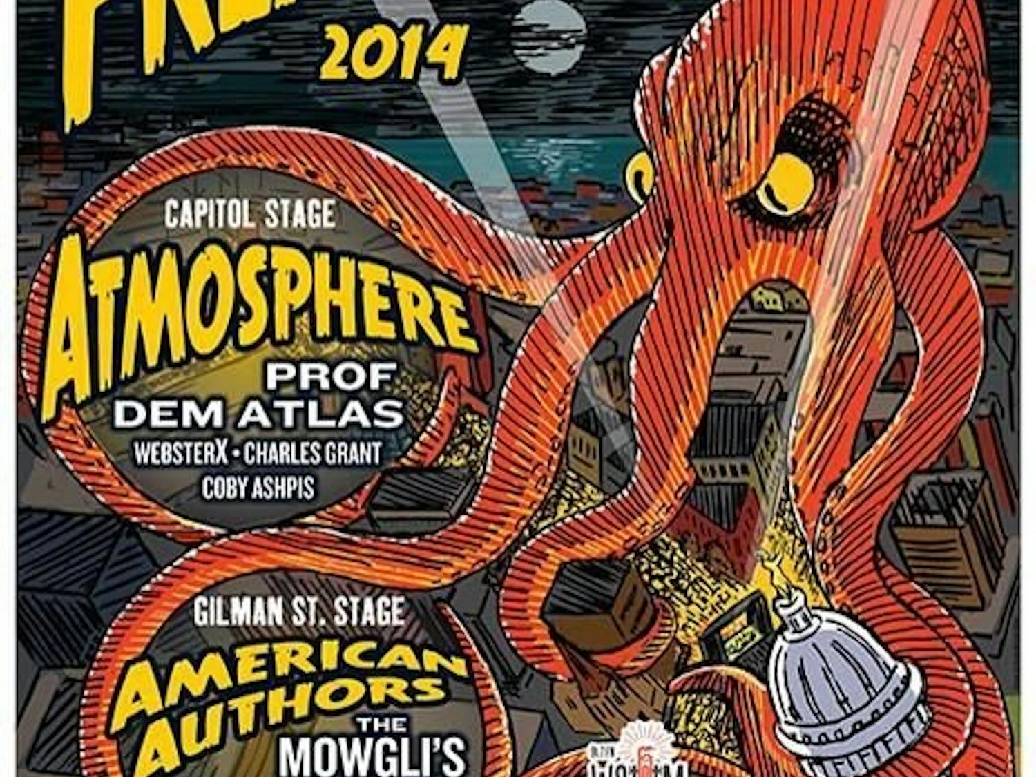 Freakfest 2014 Lineup