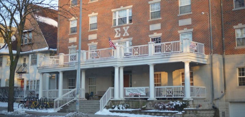 UW-Madison suspended the university’s chapter of the Sigma Chi fraternity, which is located at 221 Langdon St.