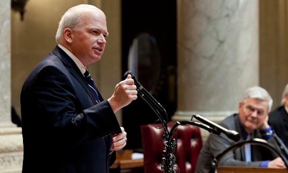 Senate Majority Leader Scott Fitzgerald, R-Juneau, said Friday that one of the five bills in Gov. Scott Walker’s college affordability package will not be voted on by his body.