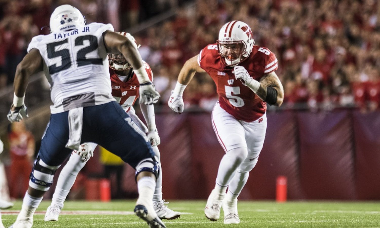Garret Dooley and the Badgers' defense hopes&nbsp;to knock off Iowa and continue their undefeated season on Saturday.