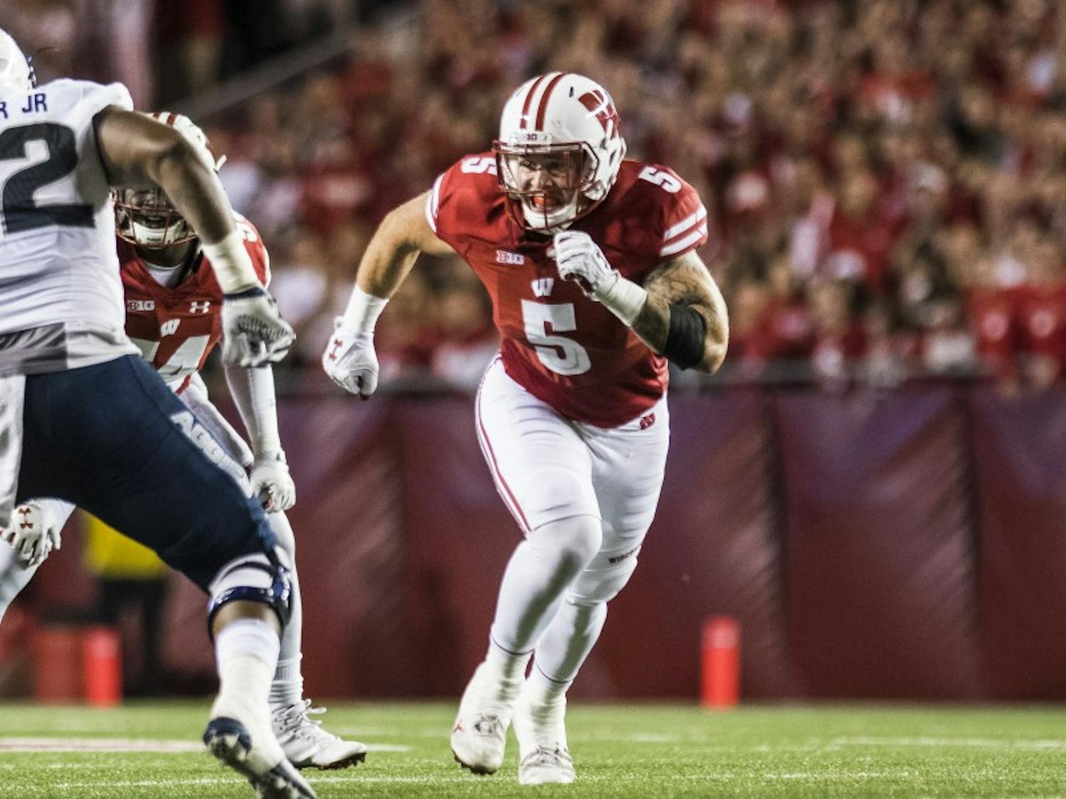 Garret Dooley and the Badgers' defense hopes&nbsp;to knock off Iowa and continue their undefeated season on Saturday.