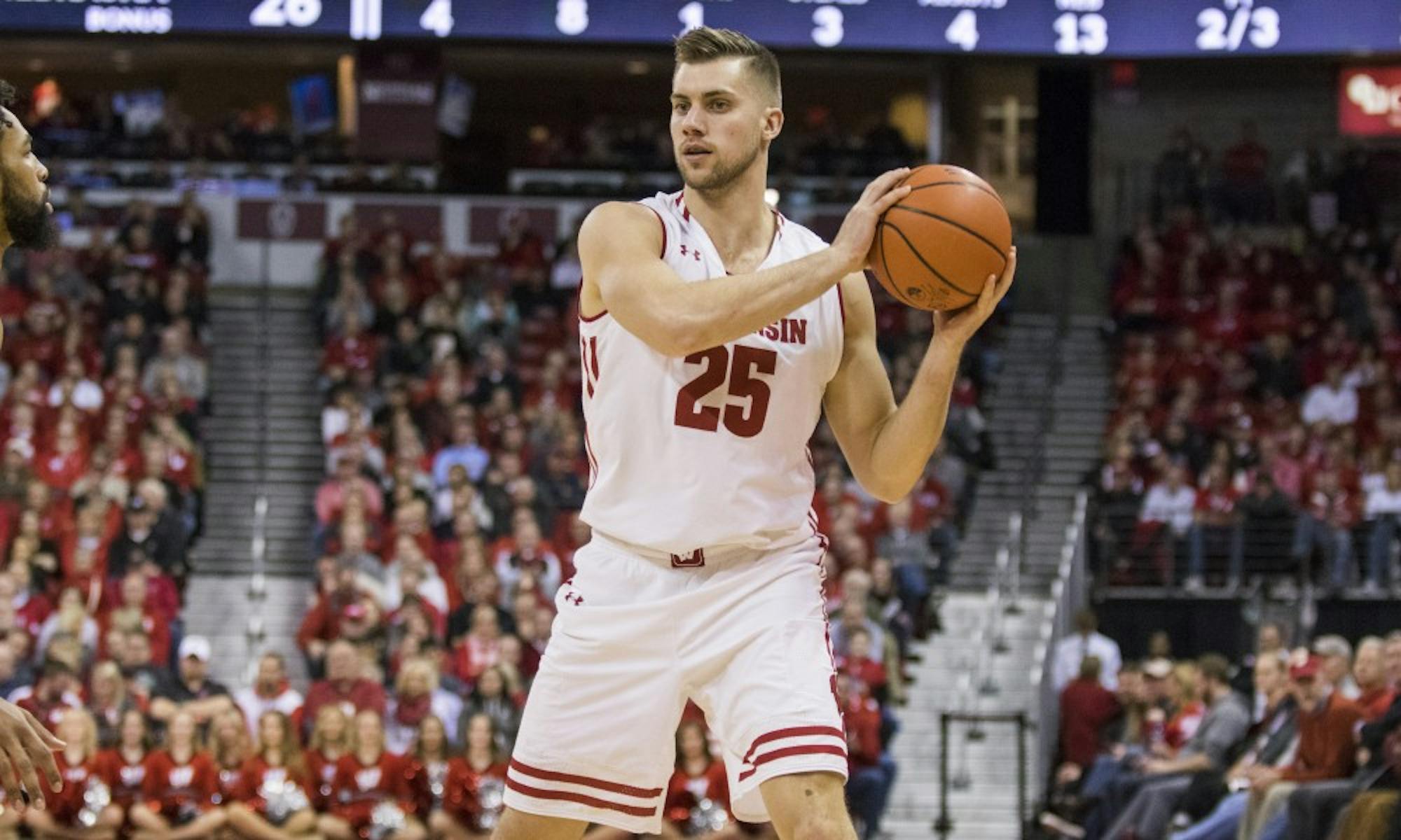 Forward Alex Illikainen announced his departure from the program Monday, leaving Wisconsin with just three healthy players 6'6" or taller.