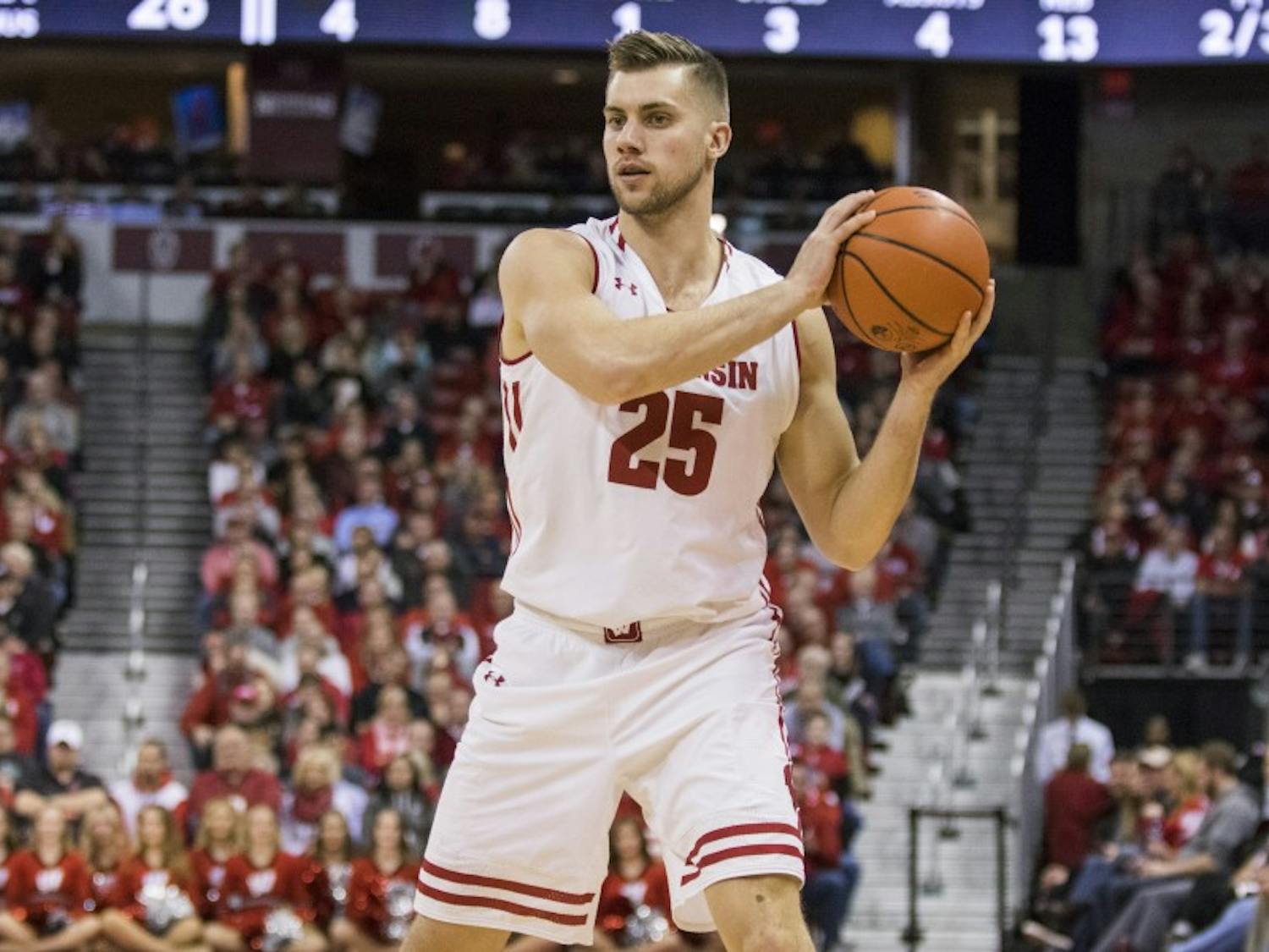 Forward Alex Illikainen announced his departure from the program Monday, leaving Wisconsin with just three healthy players 6'6" or taller.
