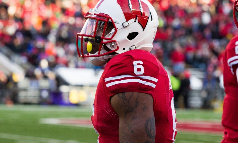 Corey Clement collected 100 yards and a score against Northwestern.&nbsp;