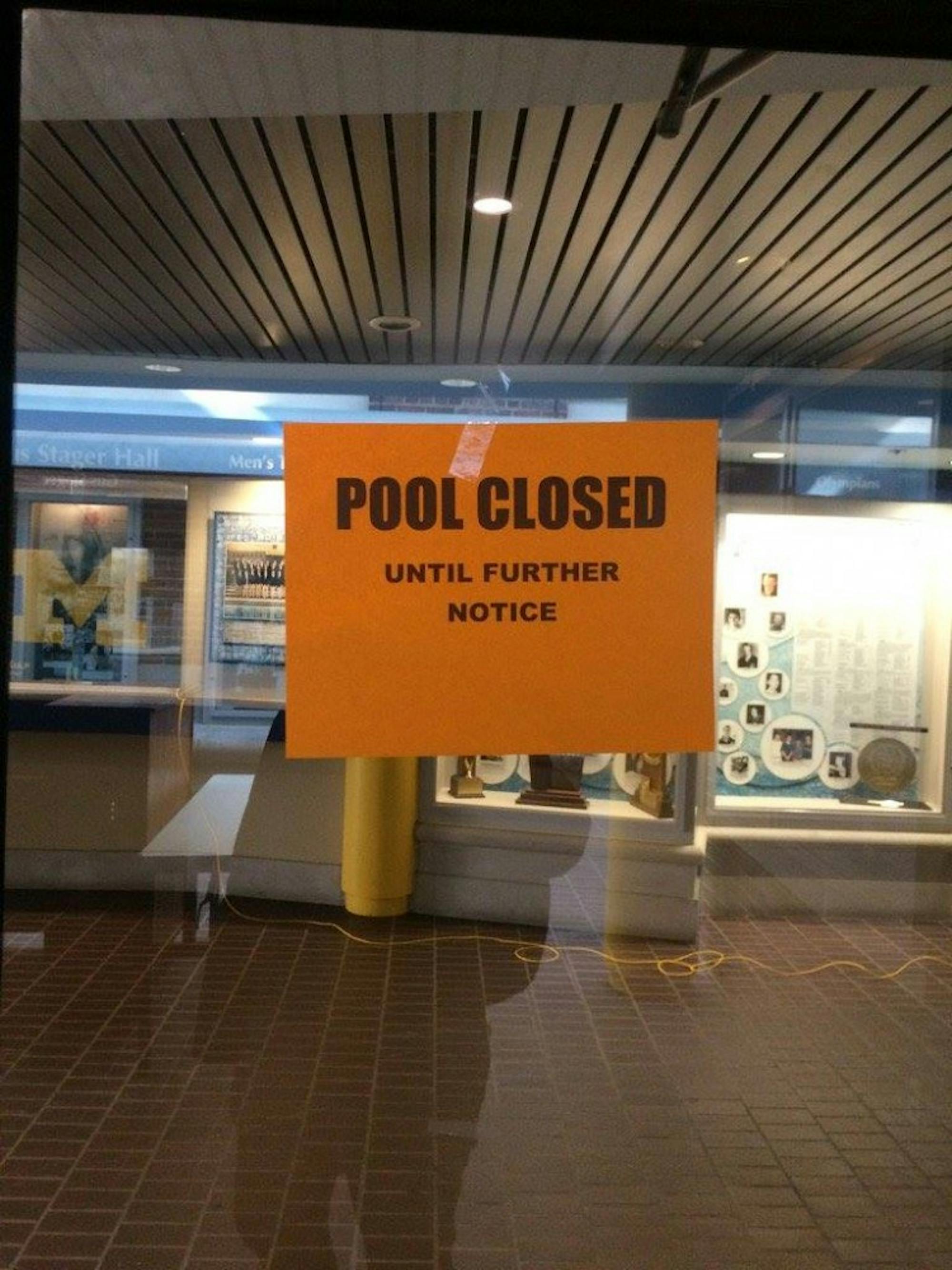 Pool Closed