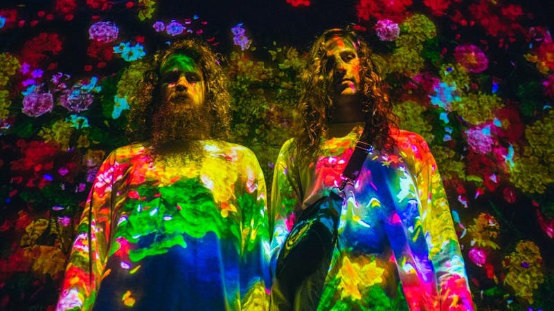 Brothers Kevin and Jeff Saurer compose the EDM duo Hippie Sabotage, originating from Sacramento, Calif.