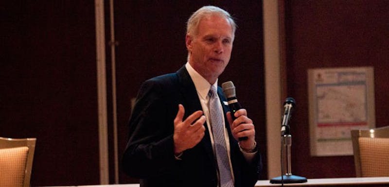 Johnson said the U.S. "overreacted" to the coronavirus, but said bar restrictions may need to be put in place.