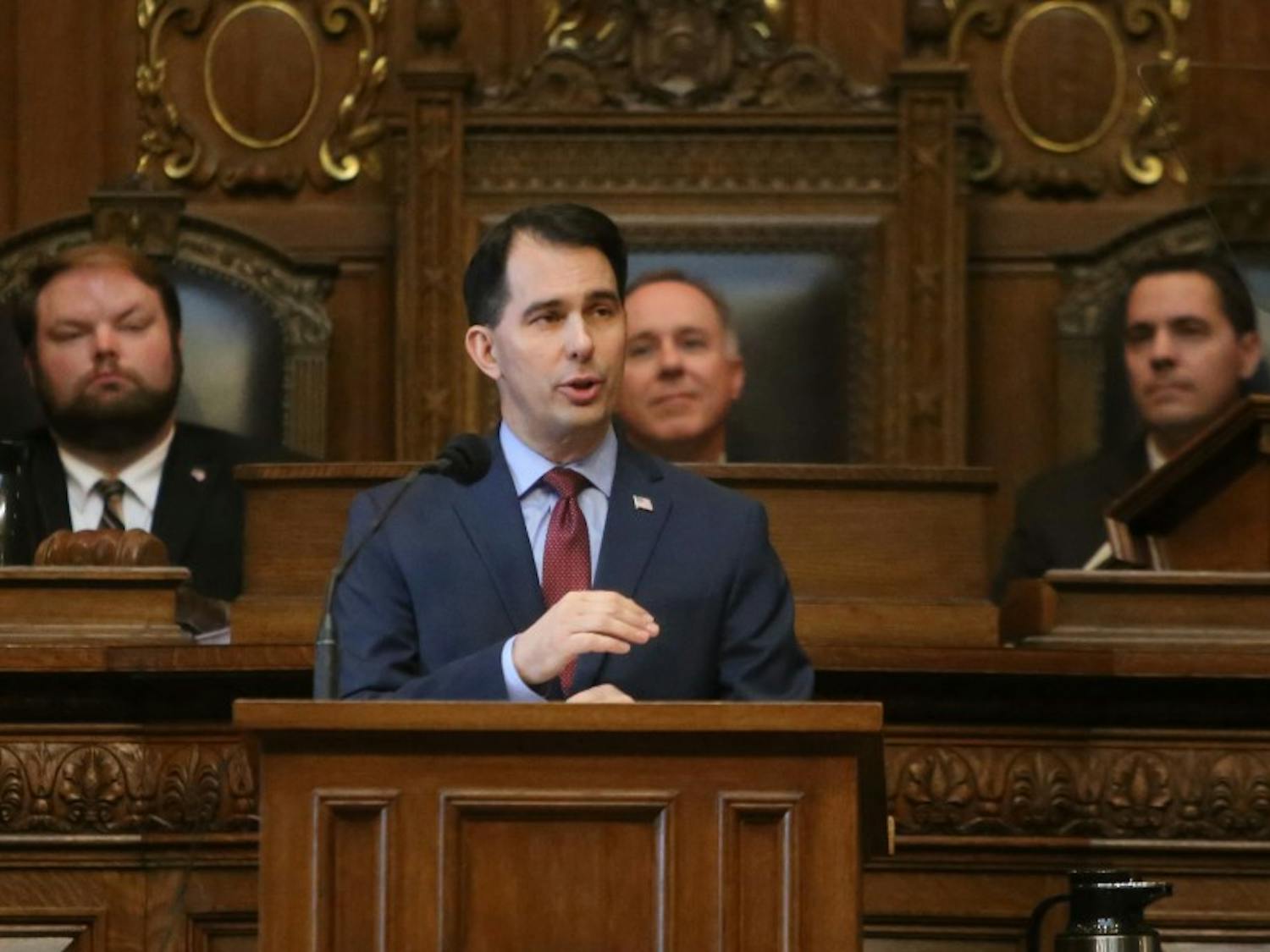Gov. Scott Walker signed Act 10 into law in 2011.