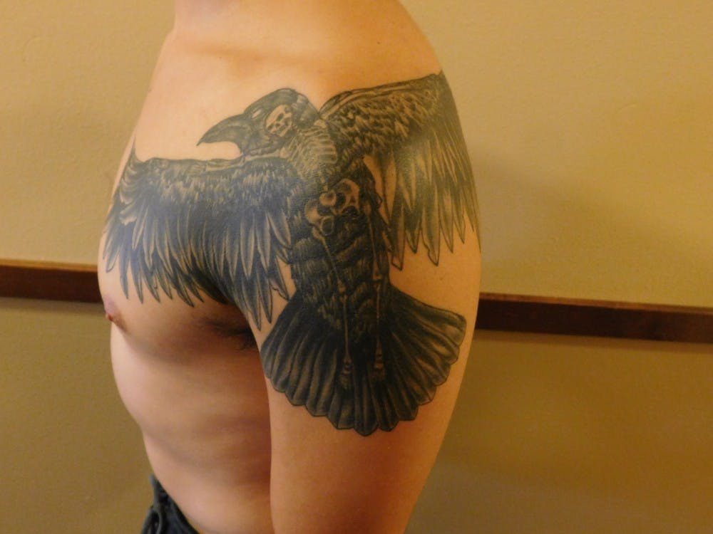 Personal tragedy can fuel creative passions like tattooing.