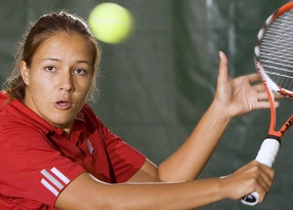 Wisconsin tennis team hits Michigan St. for tournament