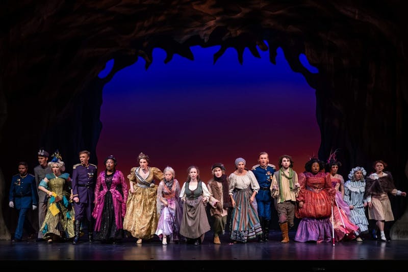 "Into the Woods" is a tremendous experience that combines the musical magic of different fairy tales into one theater performance that you will never forget.