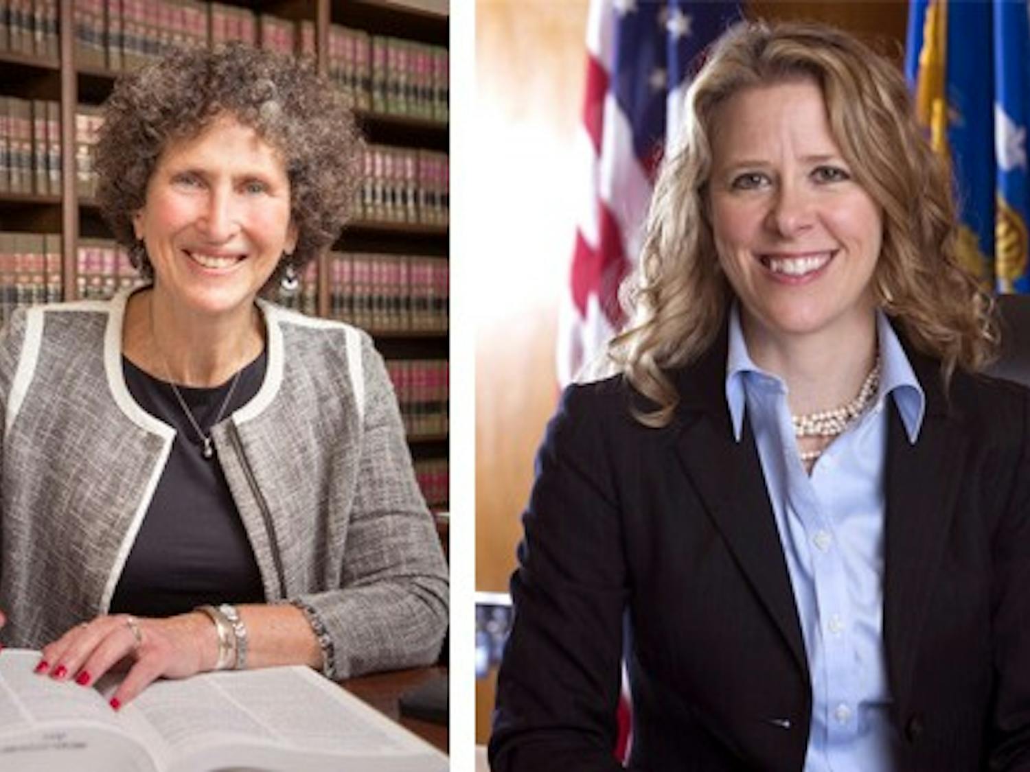 JoAnne Kloppenburg (left) and Rebecca Bradley will face off for a seat on the Wisconsin State Supreme Court in the April 5 Primary election.