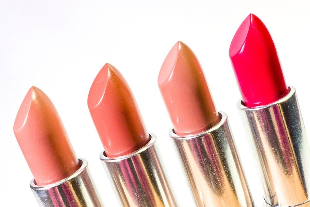 Face Beauty Pink Lipstick Makeup Cosmetics