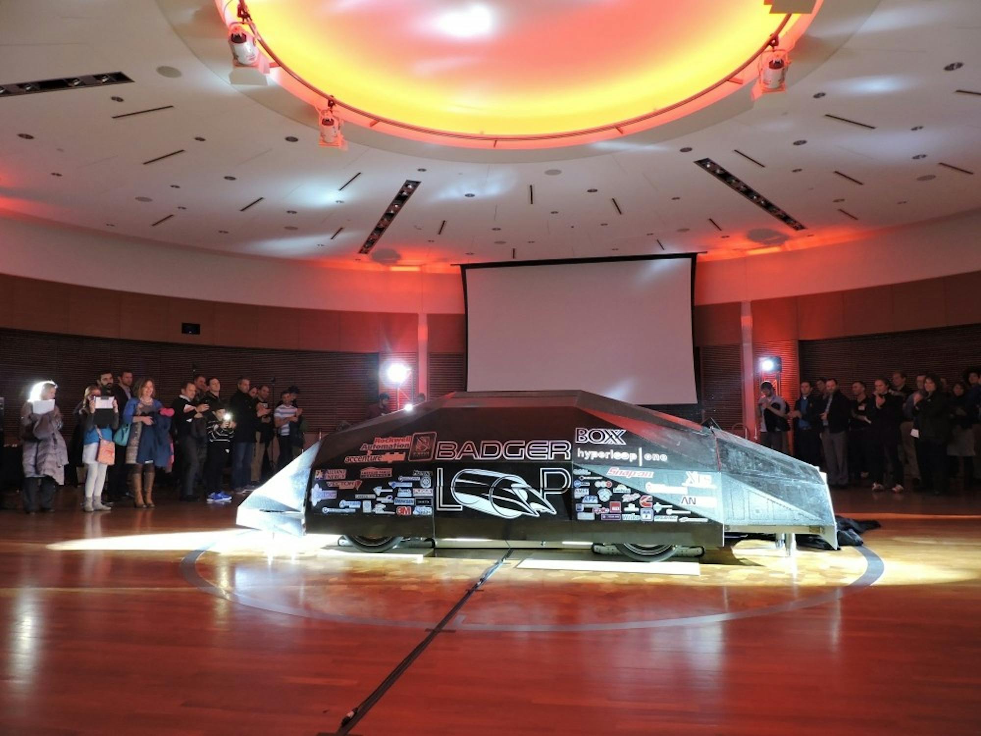 Badgerloop revealed their pod last December at a public event. The 15-foot, 2,100-pound pod did not take an attempt at the test track, but the team received an&nbsp;innovation award for their years' long&nbsp;work.