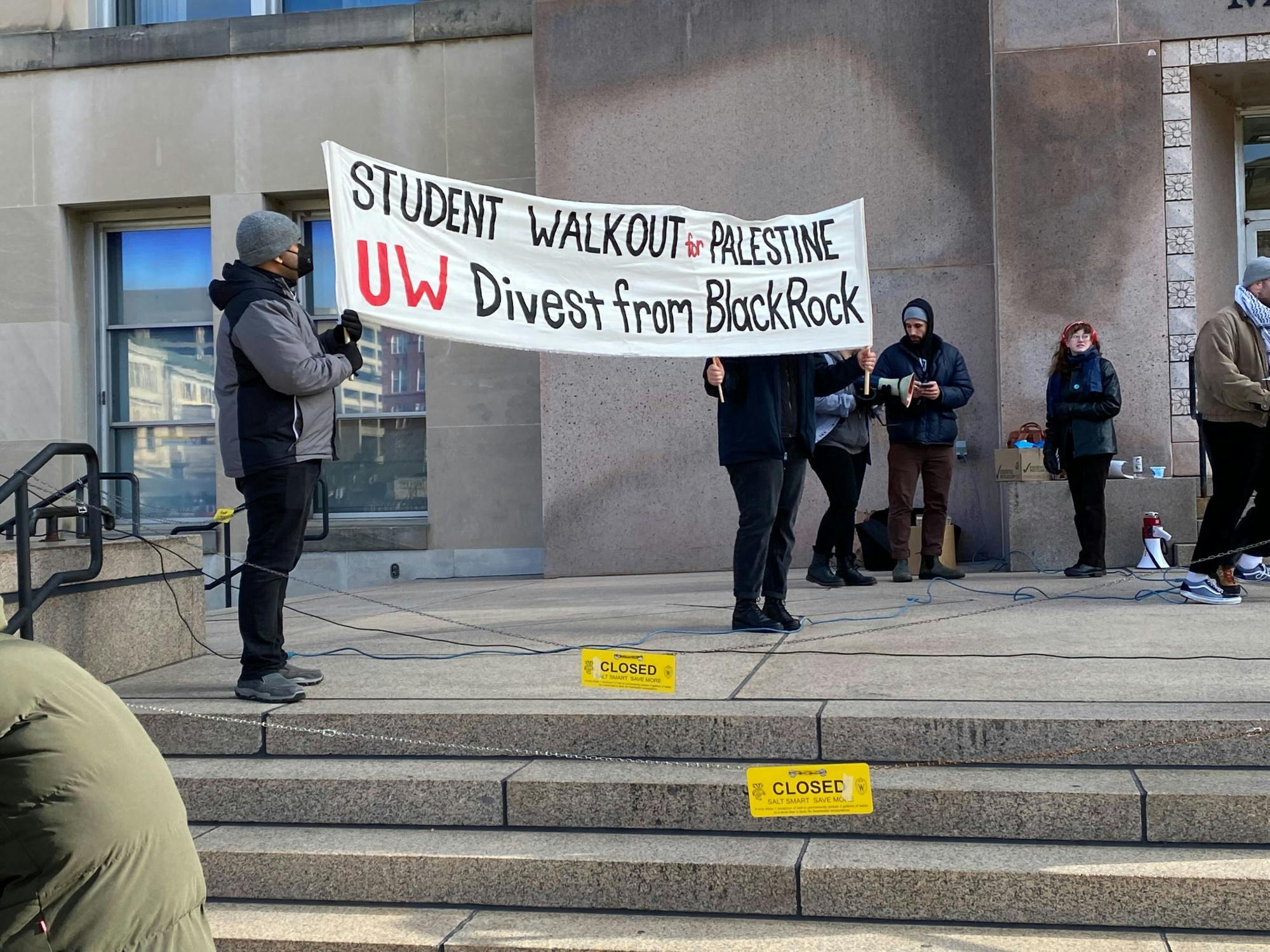 Campus Protest, Rally Demands Action From UW On Israel-Hamas War - The ...