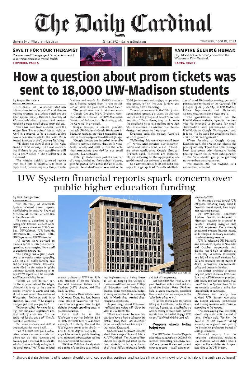 Read our print edition on Issuu