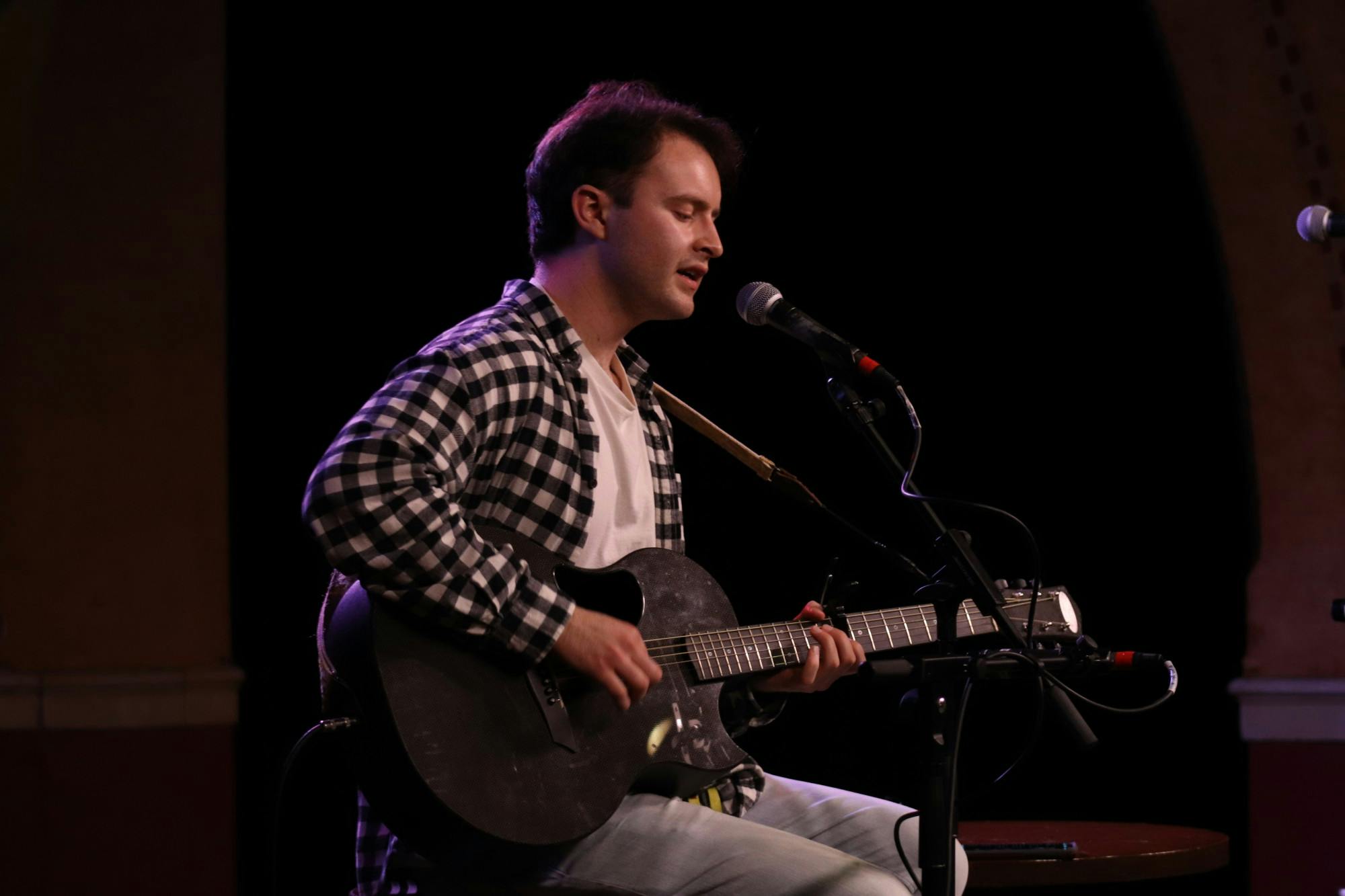 Isabella Kellermeier Open Mic Night Rathskeller Microphone (1).JPG