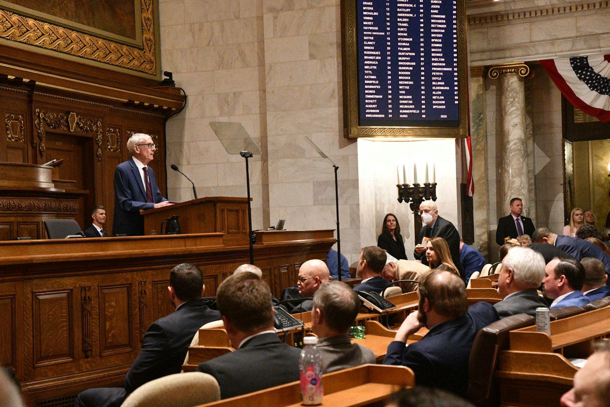 Gavin Escott Evers State Address.JPG