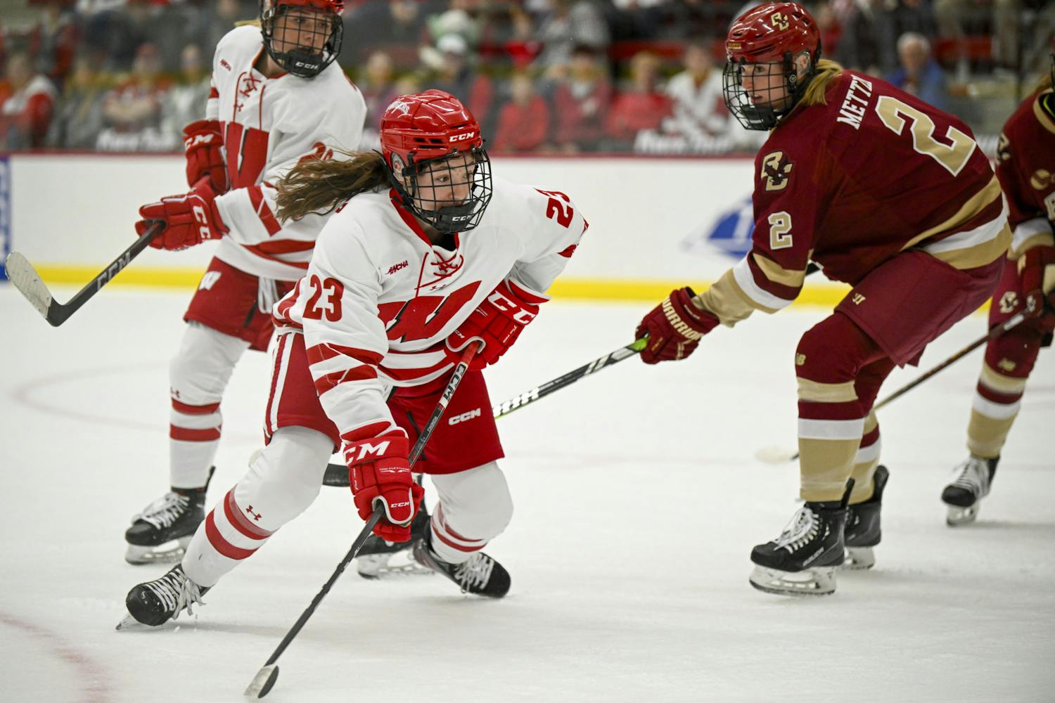 PHOTOS: Wisconsin Women's Hockey defeats Boston College second night in a row 