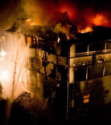 Fraternity plans to rebuild Langdon Street house after fire