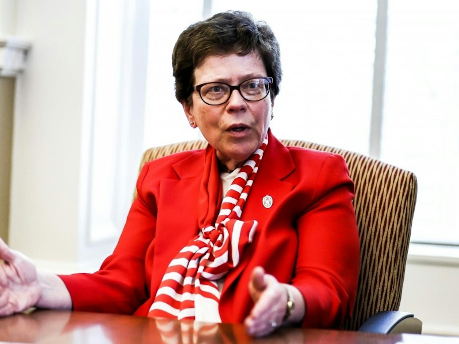 The Daily Cardinal sat down with Chancellor Rebecca Blank to discuss budget, freedom or speech, direct admits and more. 