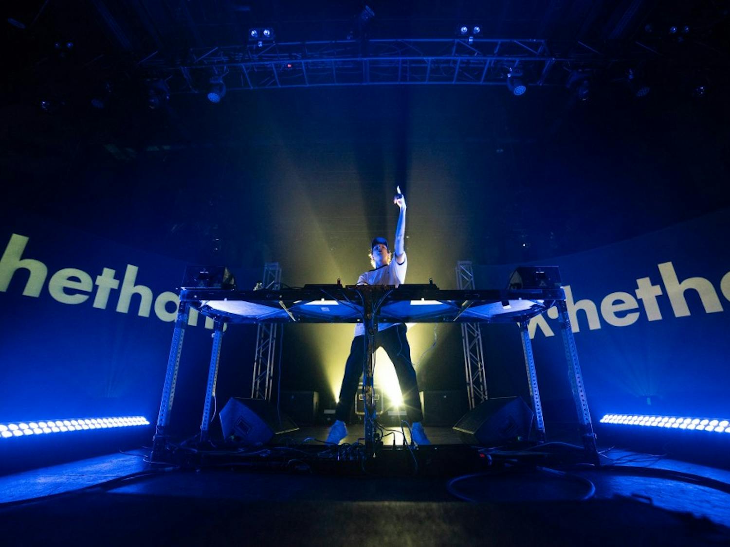 Whethan brought original tracks and refined remixes to his entertaining set.