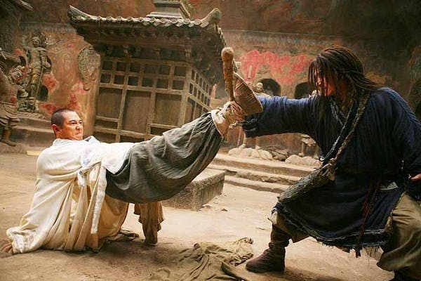 Chan and Li, together at last, don't rule kung-fu 'Kingdom'