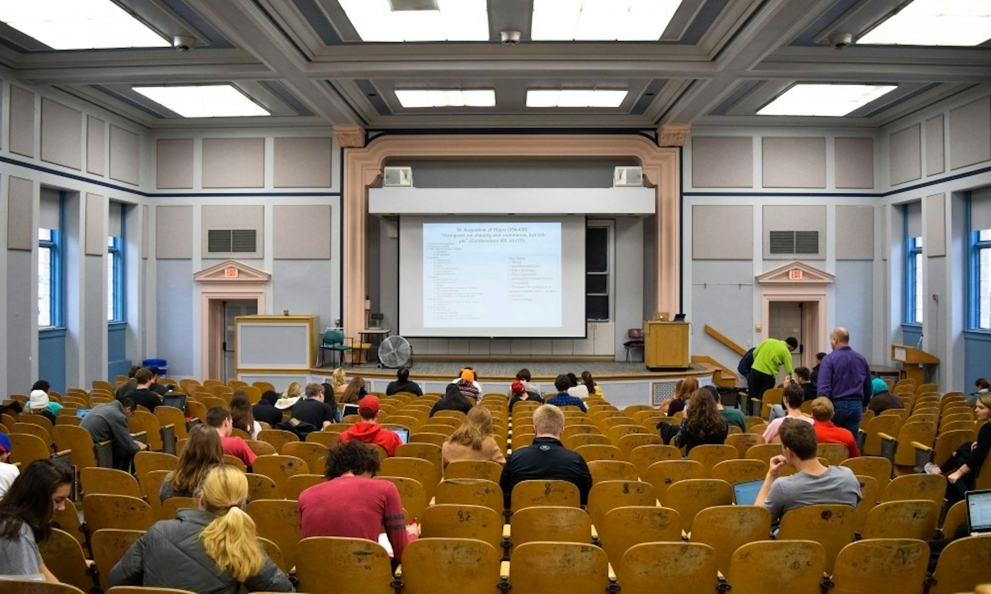 A UW-Madison professor showed a&nbsp;lecture slide in class Monday labeling an image of a black woman as “animals.” 