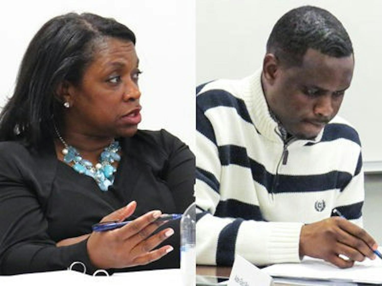 Sheri Carter, Samba Baldeh, Barbara McKinney