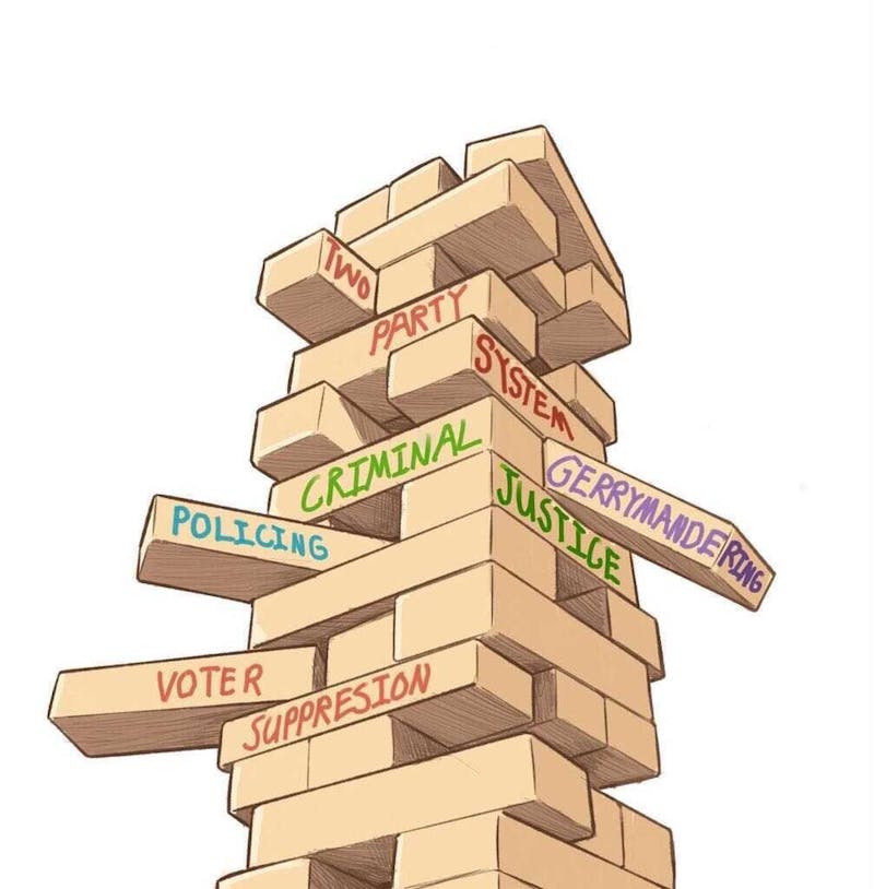 The Daily Cardinal Editorial Board sifts through the legacy of the American political system we live in today to call for structural change.