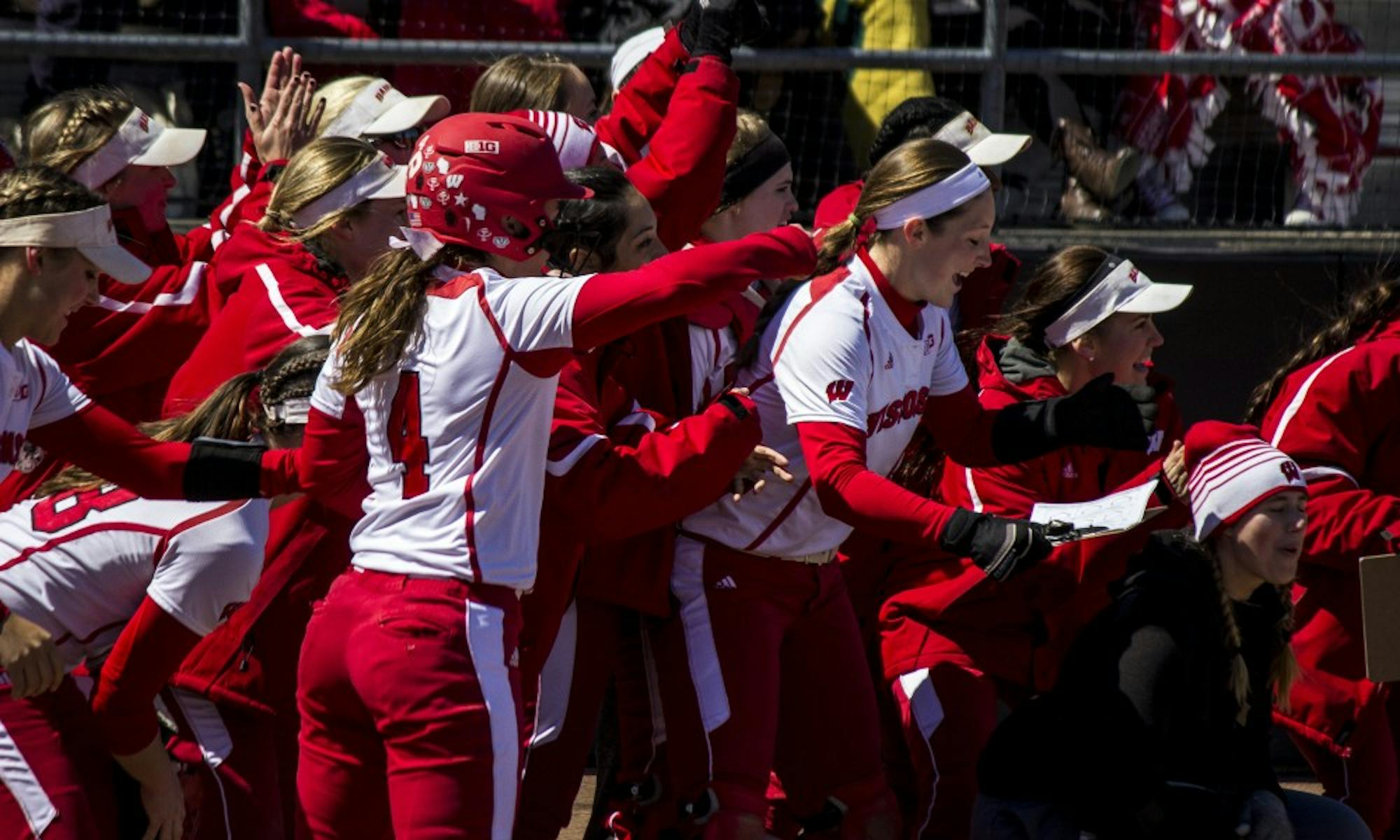 Softball Celebration