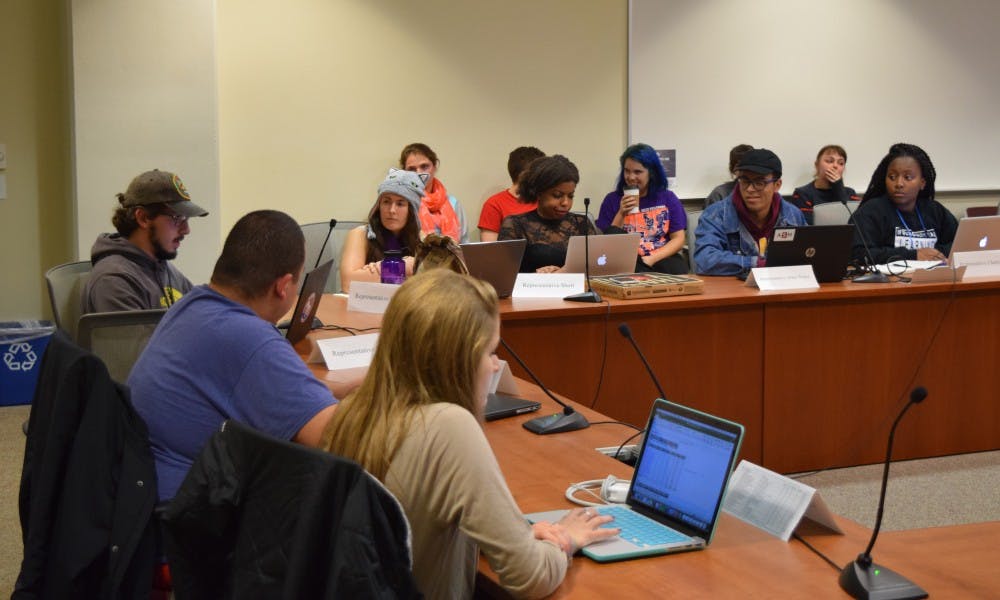 PAVE presented its budget to the Student Services Finance Committee last Thursday.