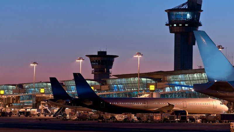 Airport in Istanbul, Turkey ( Atatürk Airport )