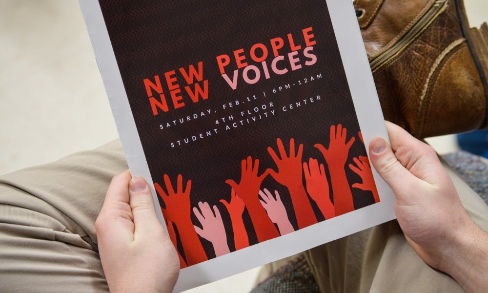 New People New Voices hosted 12 student organizations to build coalitions for grassroots organizing.