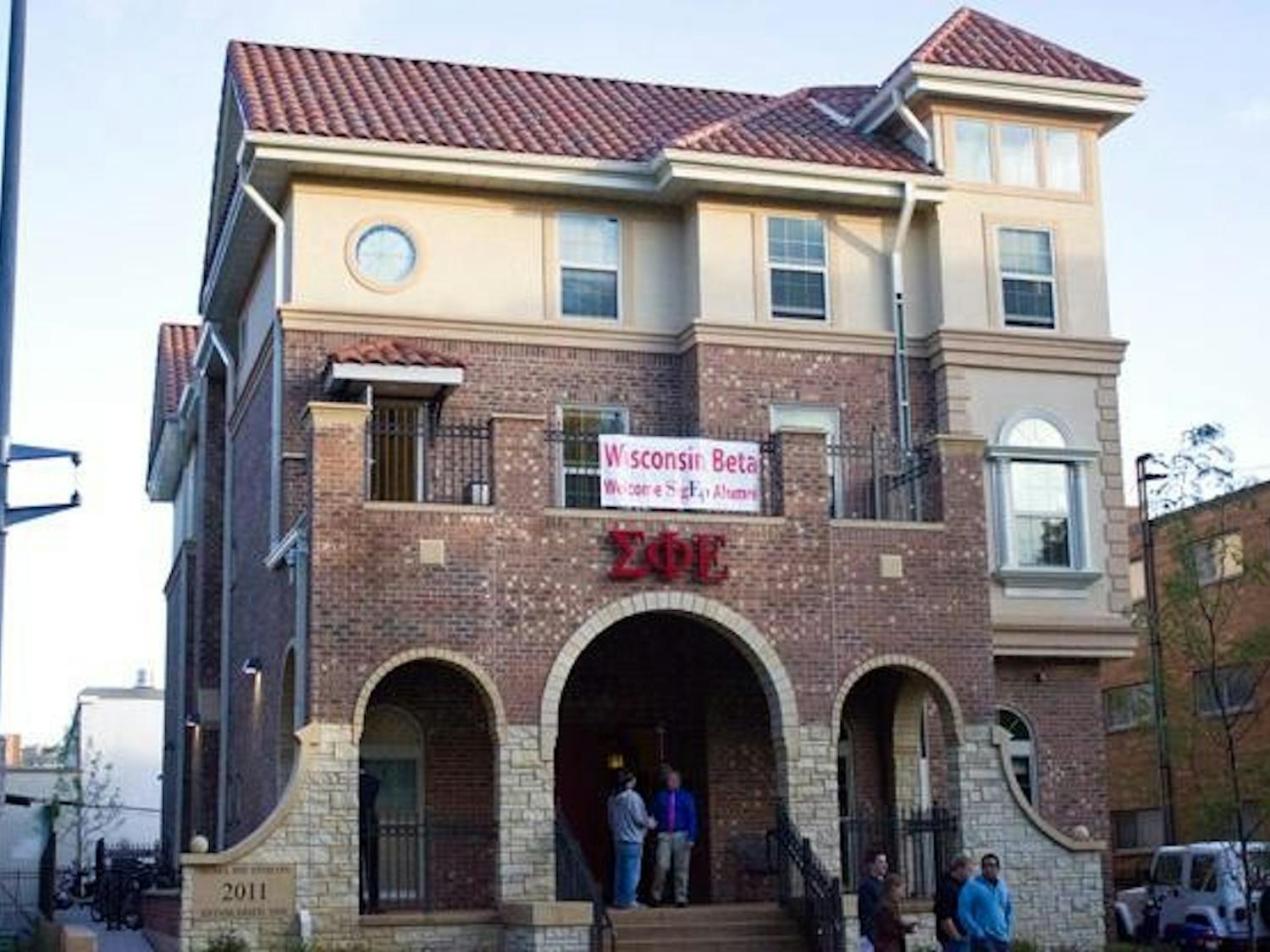 Sig Ep celebrates new house