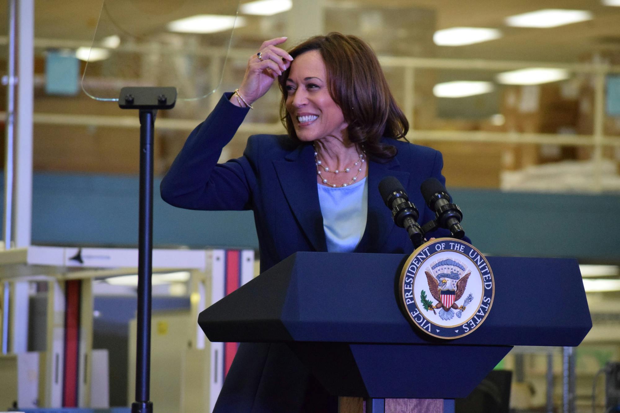 Vice President Kamala Harris Touts Broadband, Job Creation During ...