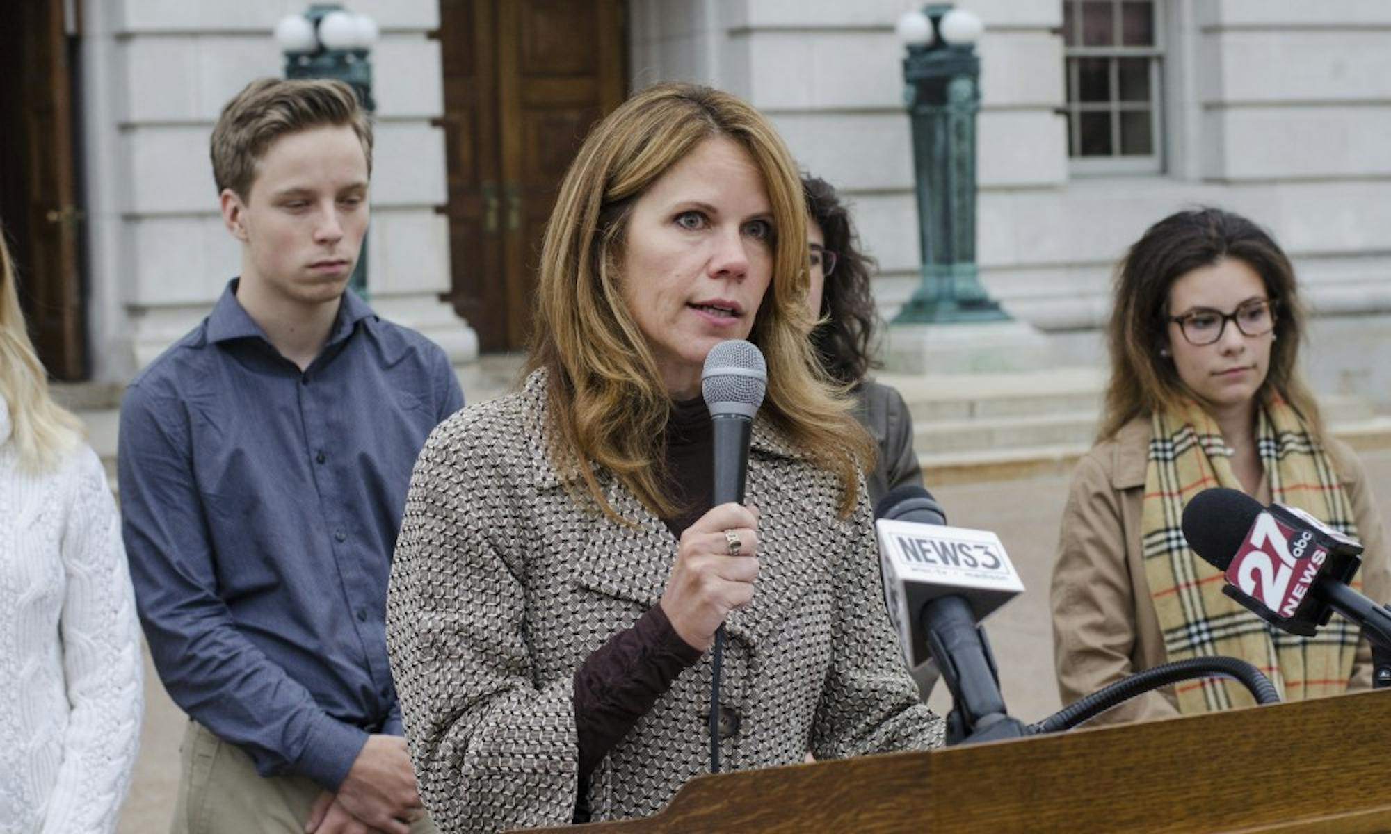 Rep. Chris Taylor, D-Madison, was one of two legislators who spoke out against SB 169 Wednesday night.