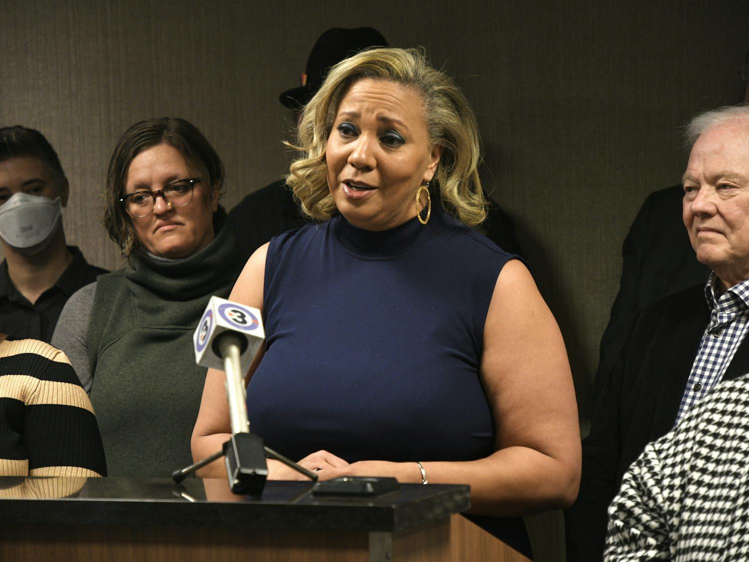 PHOTOS: Dana Pellebon announces her candicacy for Dane County Executive