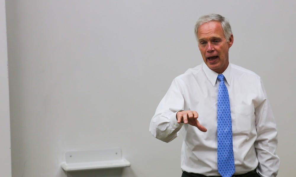 U.S. Sen. Ron Johnson, R-Wis., is the subject of an ethics complaint alleging a $10 million payment he received in 2010 violated campaign finance law.