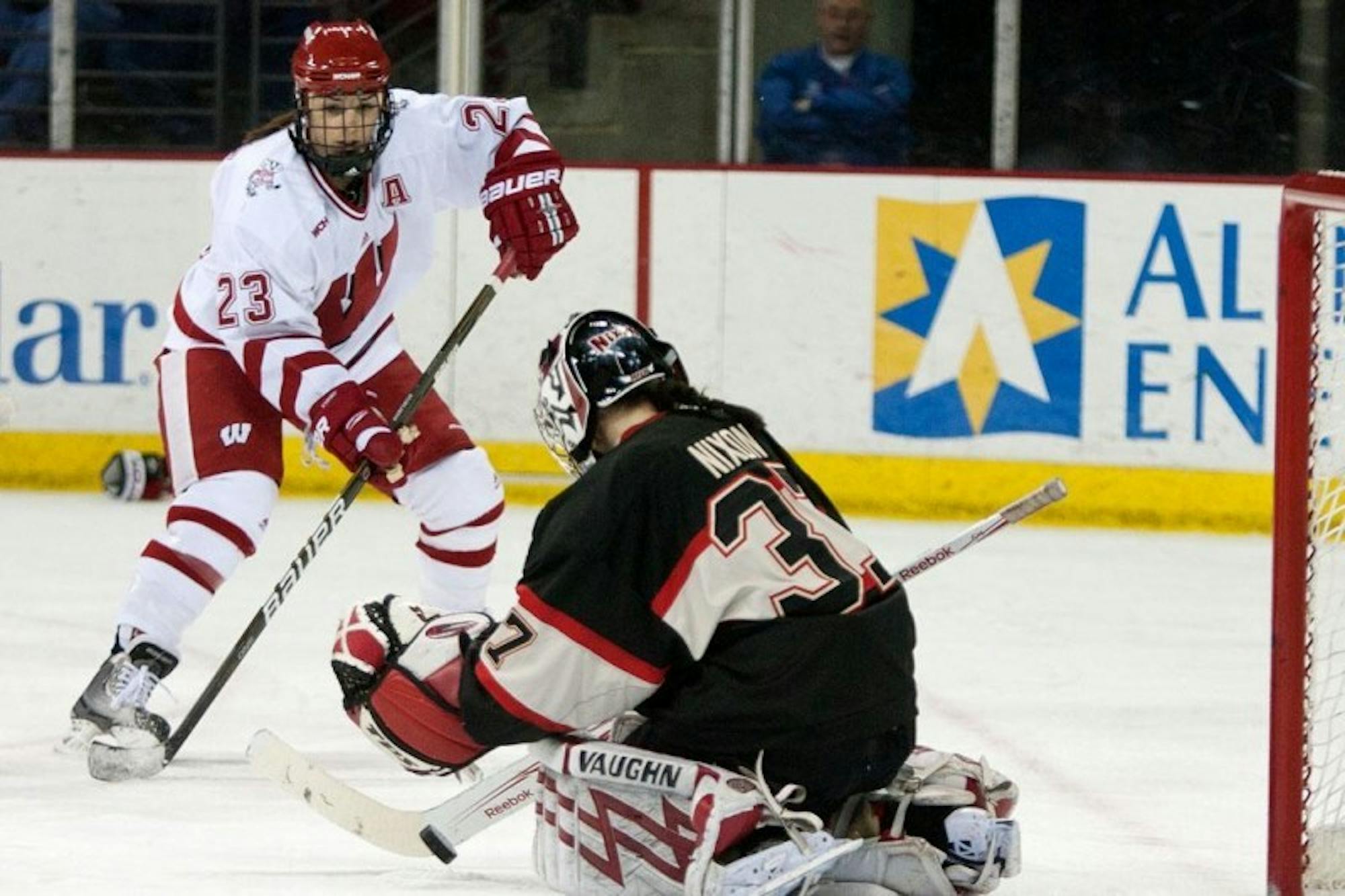 High-scoring Badgers sweep aside St. Cloud