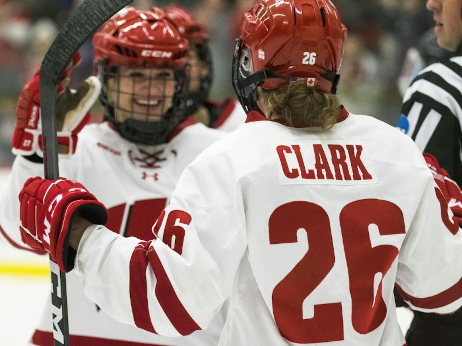 Senior forward Emily Clark broke her scoreless streak with a hat trick against Syracuse, and she'll be looking to continue that scoring form against the Huskies.